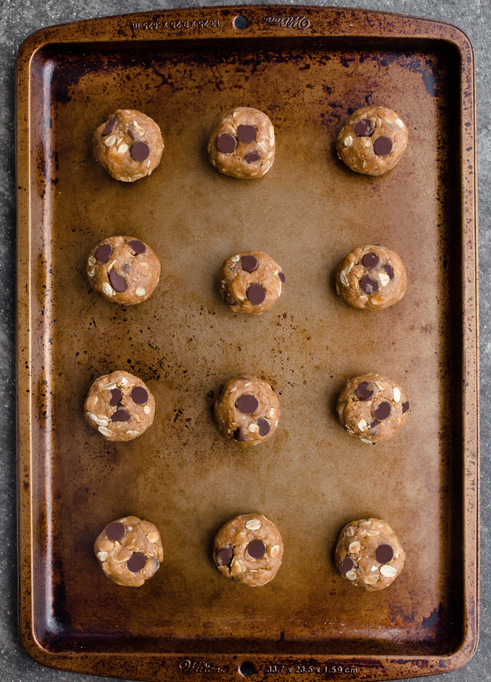 Oatmeal Chocolate Chip Cookie Dough Balls Oatmeal Chocolate Chip Cookie Dough Balls