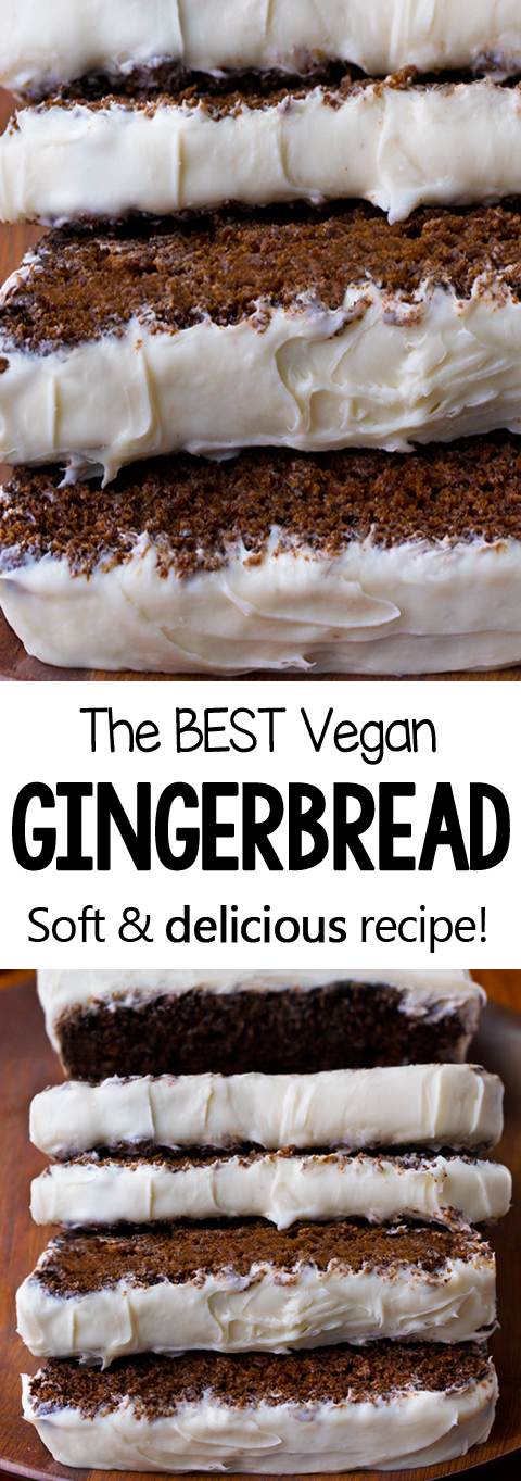 Holiday Vegan Gingerbread Cake Loaf Holiday Vegan Gingerbread Cake Loaf