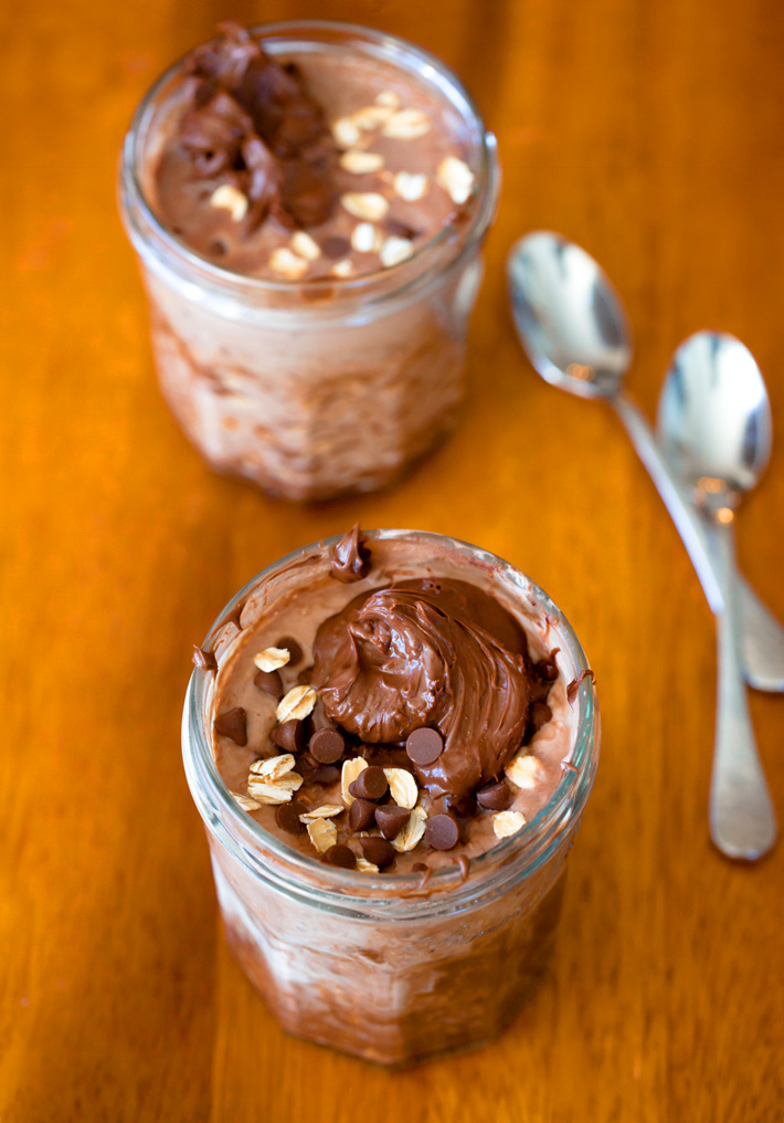 Chocolate Overnight Oatmeal (low sugar, gluten free) Chocolate Overnight Oatmeal (low sugar, gluten free)