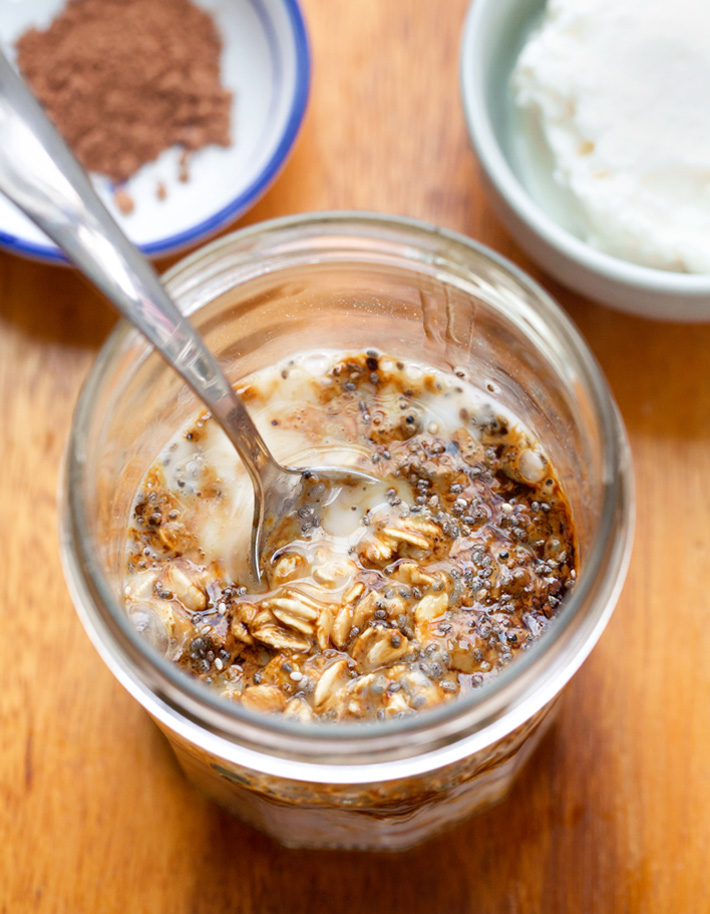 Coffee Tiramisu Oats In A Jar