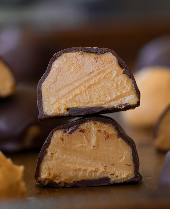 Healthy Peanut Butter Truffle Bites Healthy Peanut Butter Truffle Bites