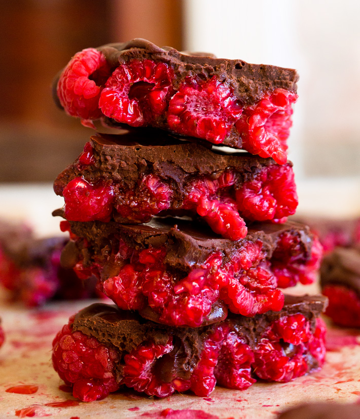 Healthy Chocolate Raspberry Bars Healthy Chocolate Raspberry Bars