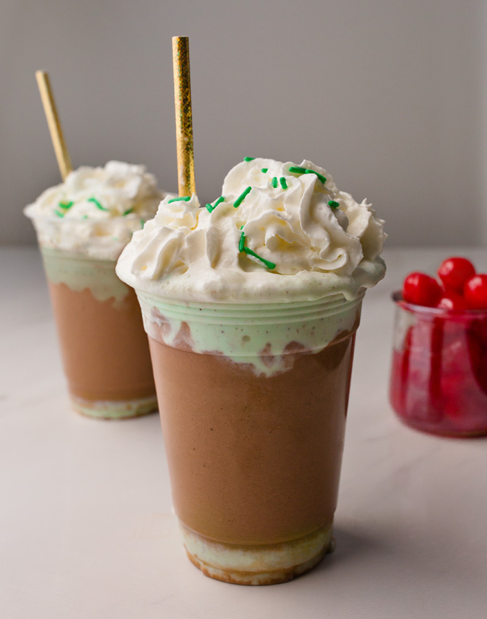 Irish Healthy Chocolate Shamrock Shake Irish Healthy Chocolate Shamrock Shake