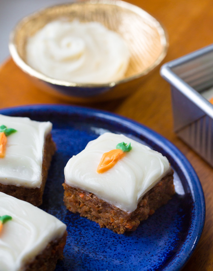Vegan Carrot Cake Bars (Gluten Free) Vegan Carrot Cake Bars (Gluten Free)