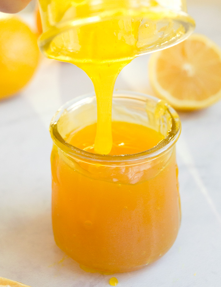 Vegan Lemon Curd Jar Vegan Lemon Curd Jar