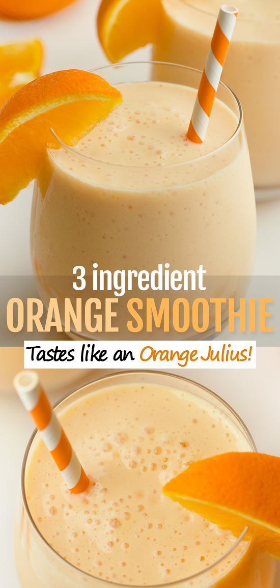 Orange Julius Smoothie Recipe (Healthy Snack Or Breakfast) Orange Julius Smoothie Recipe (Healthy Snack Or Breakfast)