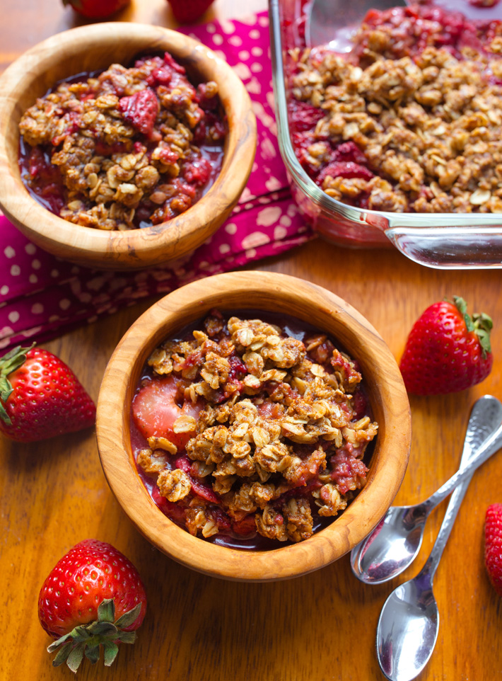 Strawberry Oatmeal Crumble Summer Dessert Strawberry Oatmeal Crumble Summer Dessert