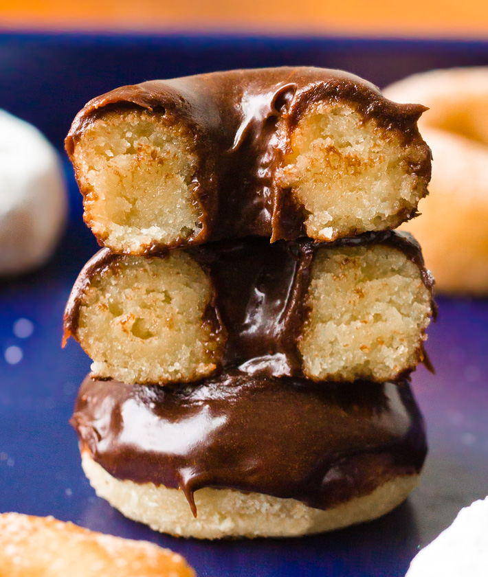 Sugar Free Donuts With Chocolate Frosting