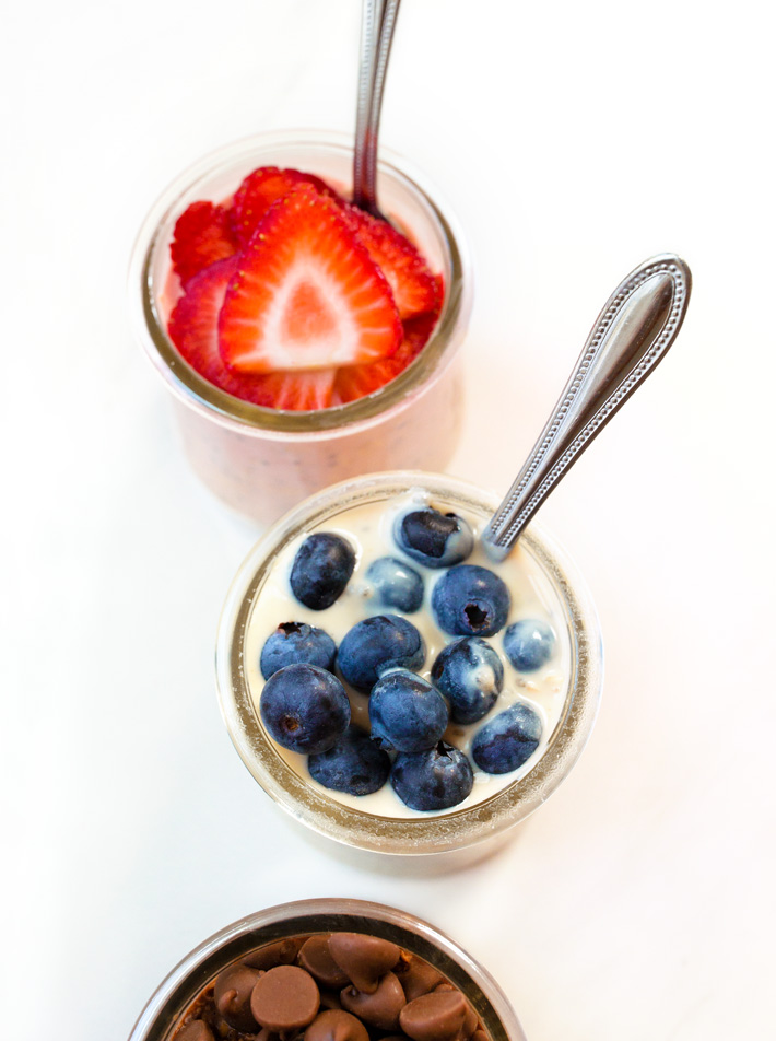 Blueberry Chocolate Strawberry Protein Oatmeal Blueberry Chocolate Strawberry Protein Oatmeal