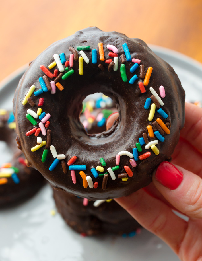 Chocolate Donut Rainbow Sprinkles Chocolate Donut Rainbow Sprinkles