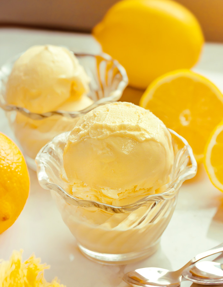 Lemon Yogurt Frozen Dessert Lemon Yogurt Frozen Dessert