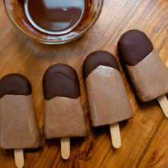 Chocolate Pudding Pops Recipe