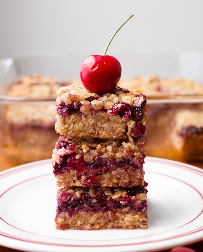 Cherry Crumble Bars Cherry Crumble Bars