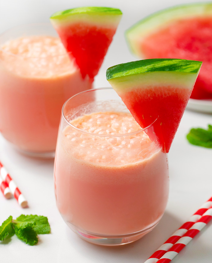 Easy Healthy Watermelon Smoothie Easy Healthy Watermelon Smoothie