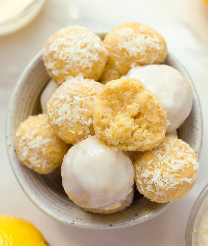 Healthy Lemon Energy Balls