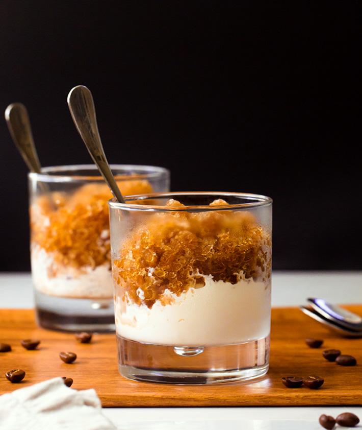 Italian Coffee Granita (Frozen Coffee Dessert) Italian Coffee Granita (Frozen Coffee Dessert)
