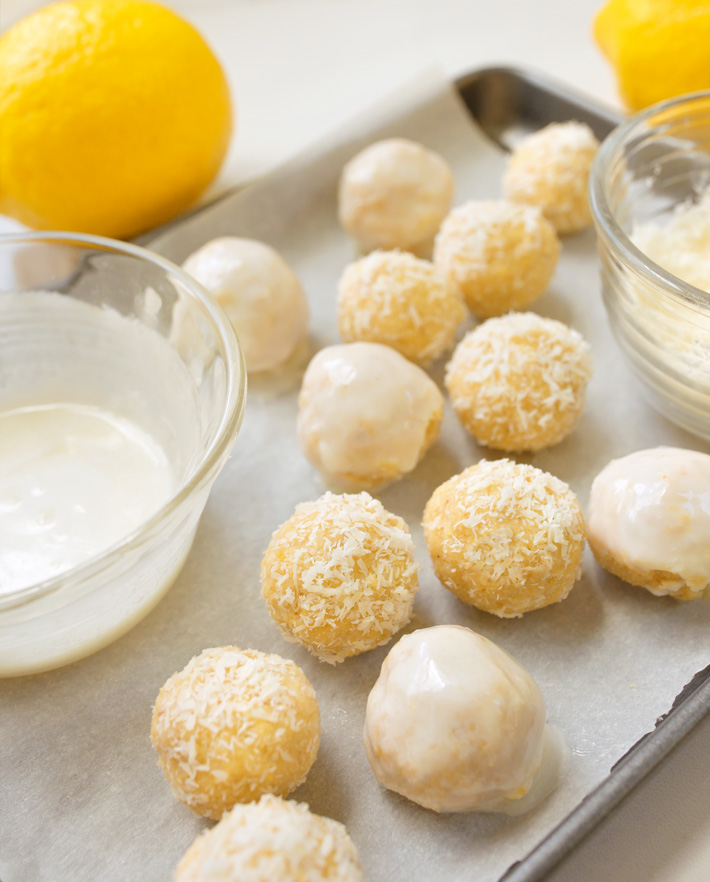 Lemon Bliss Balls Energizing Snack