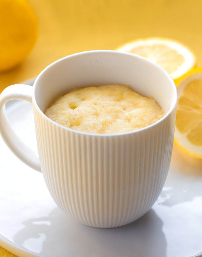 Lemon Cake In A Mug Lemon Cake In A Mug