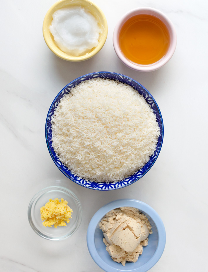 Lemon Energy Bite Ingredients