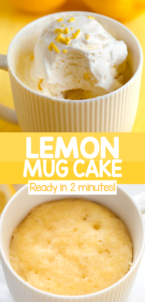 Microwave Lemon Cake In A Mug Recipe Microwave Lemon Cake In A Mug Recipe
