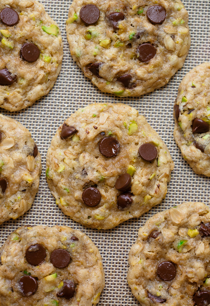 Pistachio Chocolate Chip Cookies Pistachio Chocolate Chip Cookies