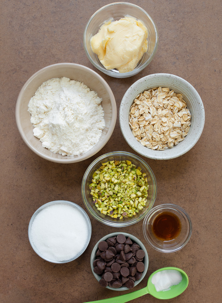 Pistachio Cookie Ingredients Pistachio Cookie Ingredients