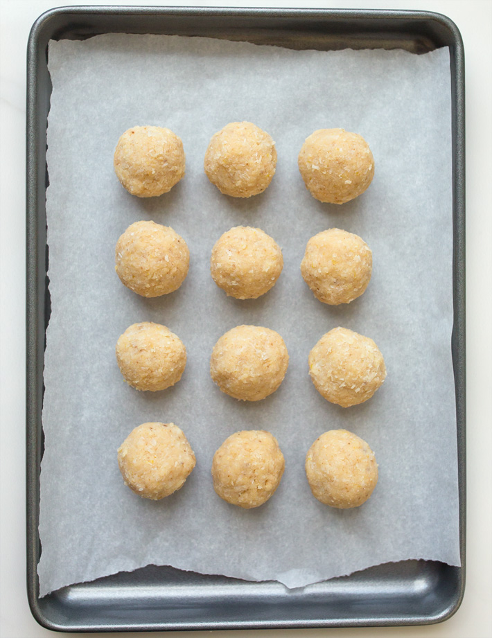 Vegan Coconut Lemon Balls
