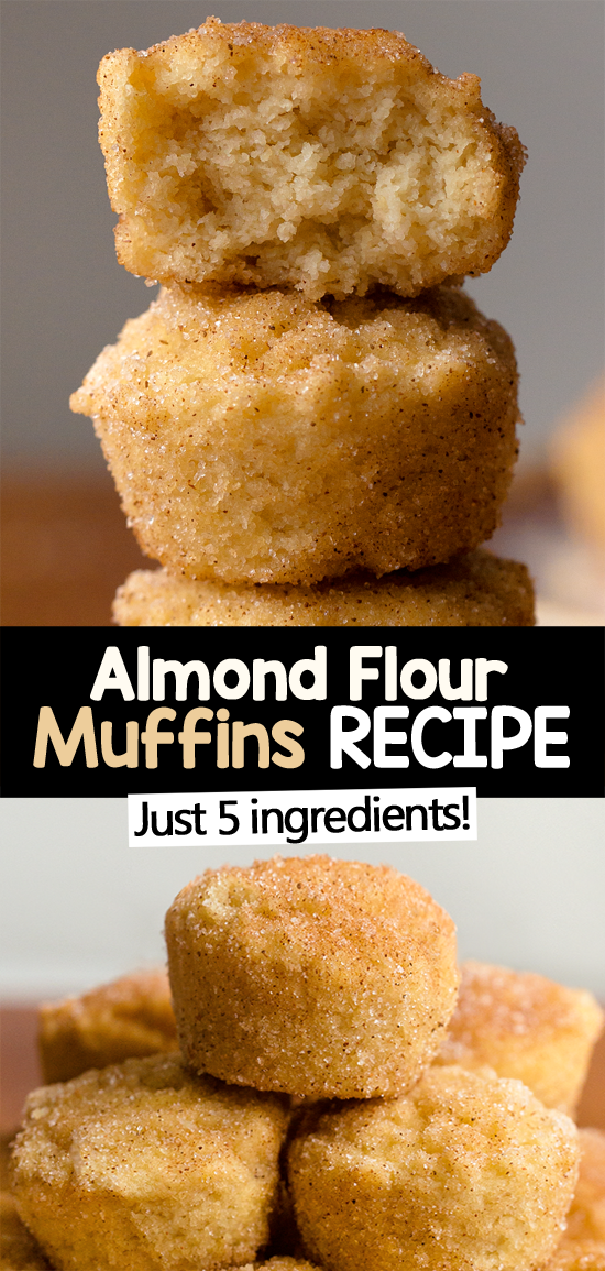 Super Healthy Almond Flour Muffins (Low Carb, Keto Breakfast)