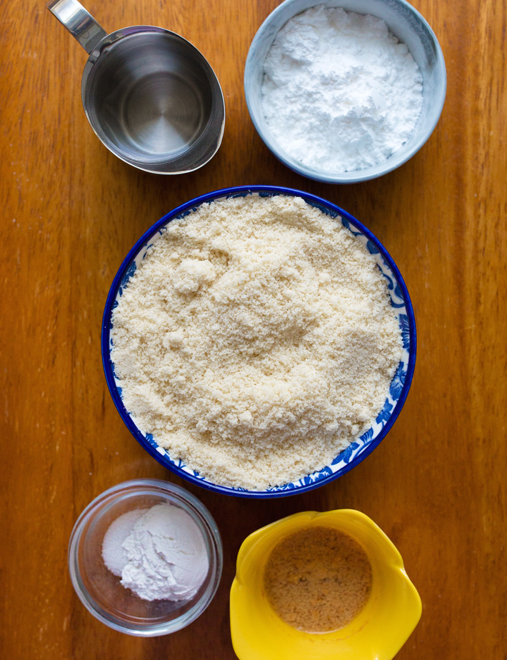 Vegan Almond Flour Muffin Ingredients