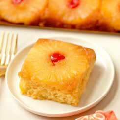 Vegan Pineapple Upside Down Cake Recipe