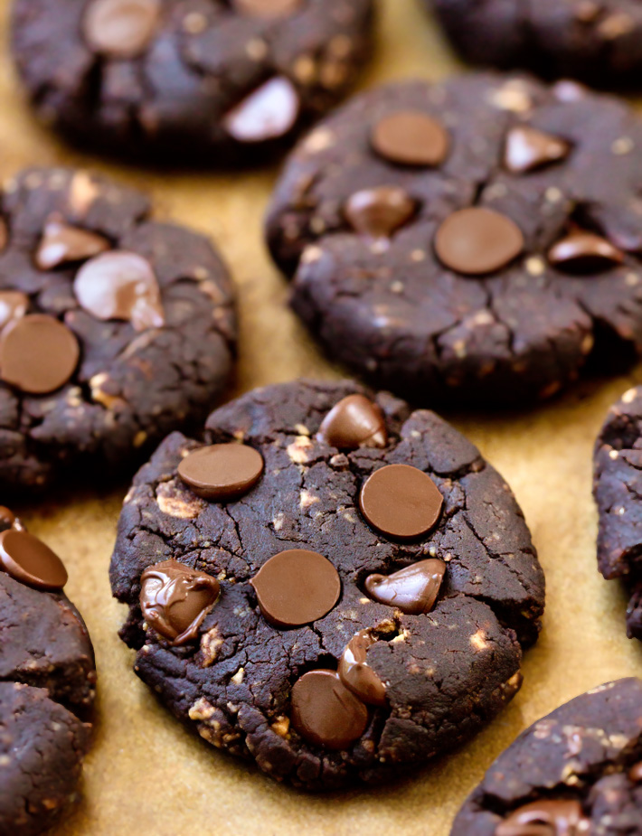 Chocolate Protein Cookies