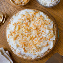 Vegan Coconut Pie Recipe