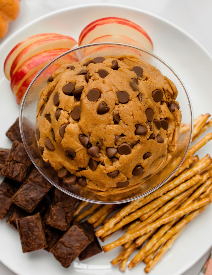 Chocolate Chip Cookie Dough Pumpkin Dip Chocolate Chip Cookie Dough Pumpkin Dip
