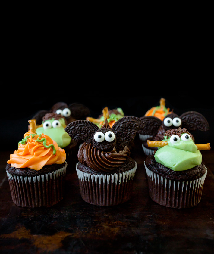 Cute Spooky Vegan Halloween Cupcakes Cute Spooky Vegan Halloween Cupcakes