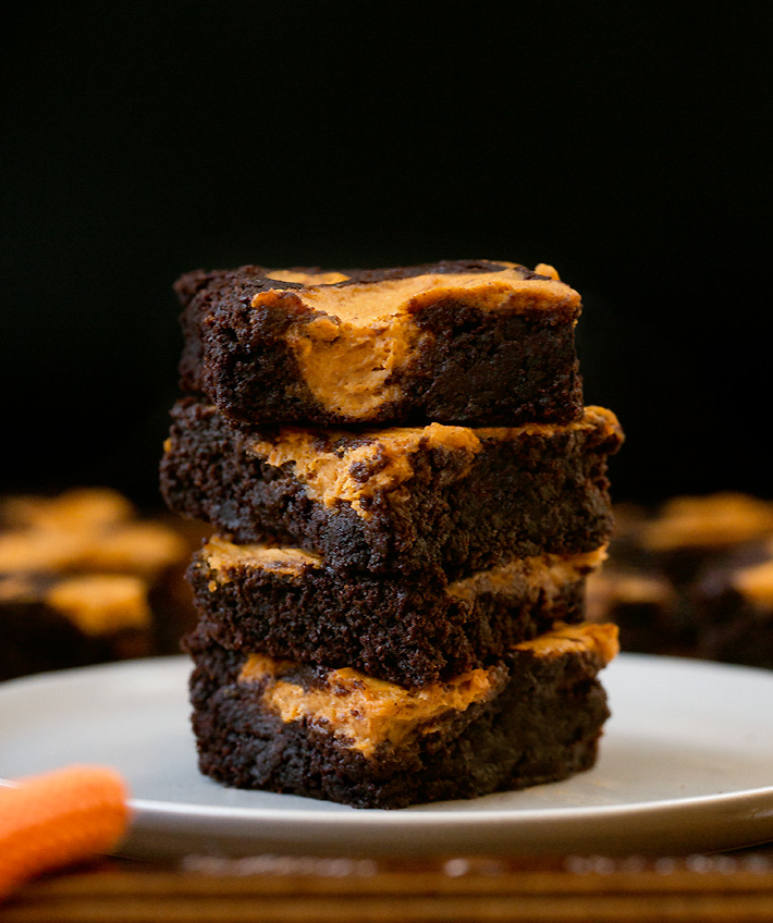 Pumpkin Brownies (Vegan, Dairy Free) Pumpkin Brownies (Vegan, Dairy Free)