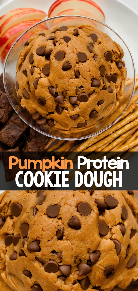 Pumpkin Chocolate Chip Cookie Dough (Healthy Fall Dessert Dip) Pumpkin Chocolate Chip Cookie Dough (Healthy Fall Dessert Dip)