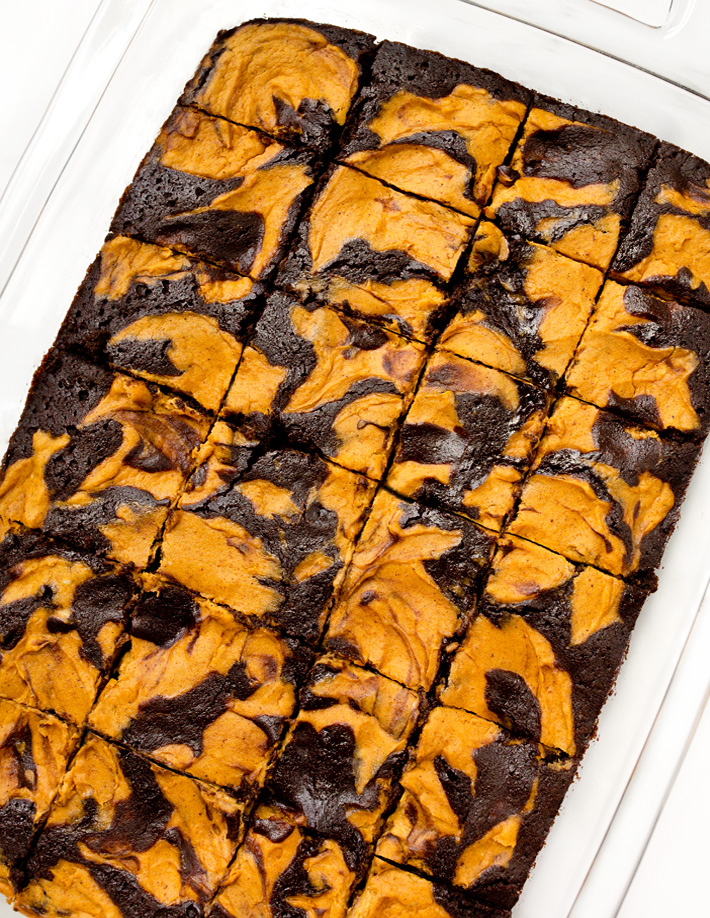 Pumpkin Swirl Brownies Pumpkin Swirl Brownies
