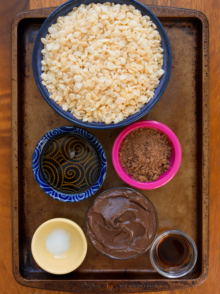 Chocolate Nutella Crispy Treat Ingredients Chocolate Nutella Crispy Treat Ingredients