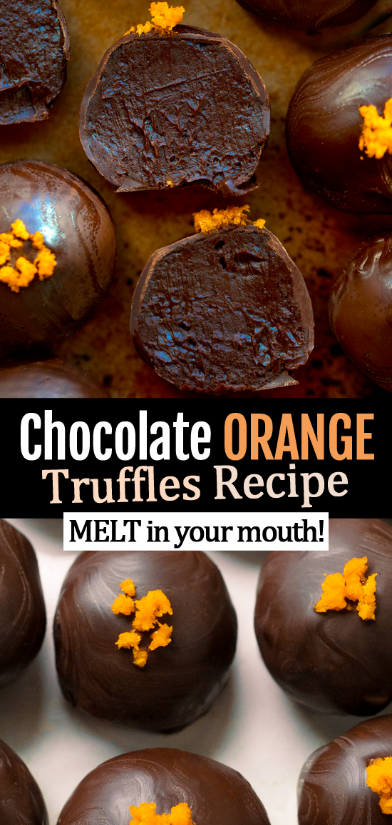 DIY Chocolate Orange Truffle Recipe (Dairy Free, Vegan) DIY Chocolate Orange Truffle Recipe (Dairy Free, Vegan)