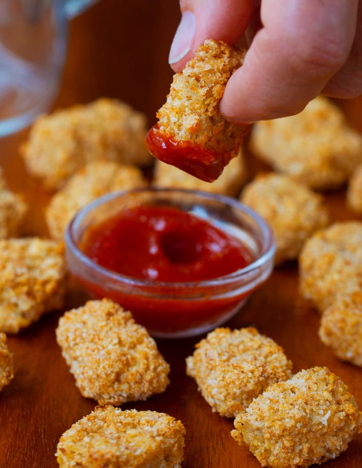 Healthy Baked Cauliflower Tots Healthy Baked Cauliflower Tots
