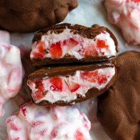 Healthy Chocolate Strawberry Yogurt Clusters Recipe