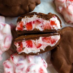Healthy Chocolate Strawberry Yogurt Clusters Recipe