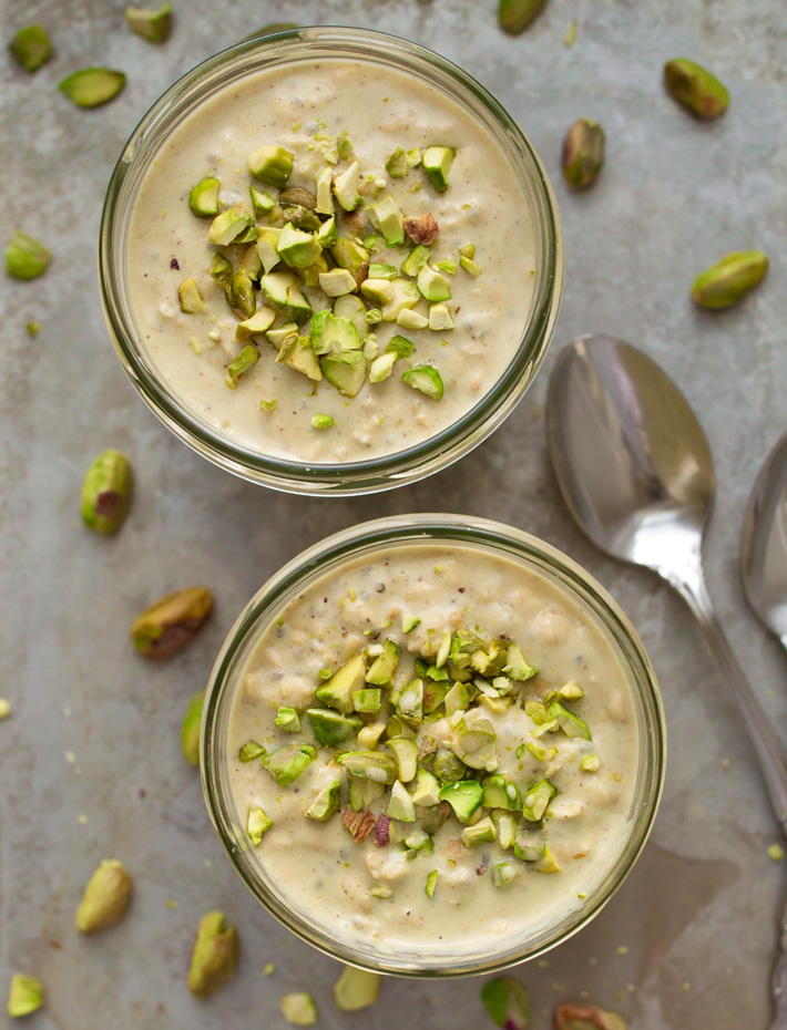 High Protein Pistachio Overnight Oats High Protein Pistachio Overnight Oats