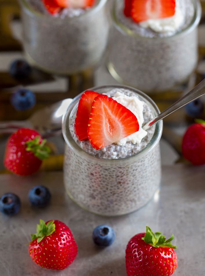 Keto Chia Pudding (Dairy Free) Keto Chia Pudding (Dairy Free)