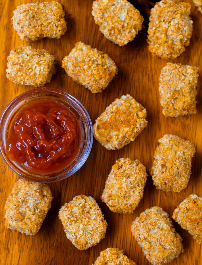 Cauliflower Tot Recipe (Low Calorie Snack) Cauliflower Tot Recipe (Low Calorie Snack)