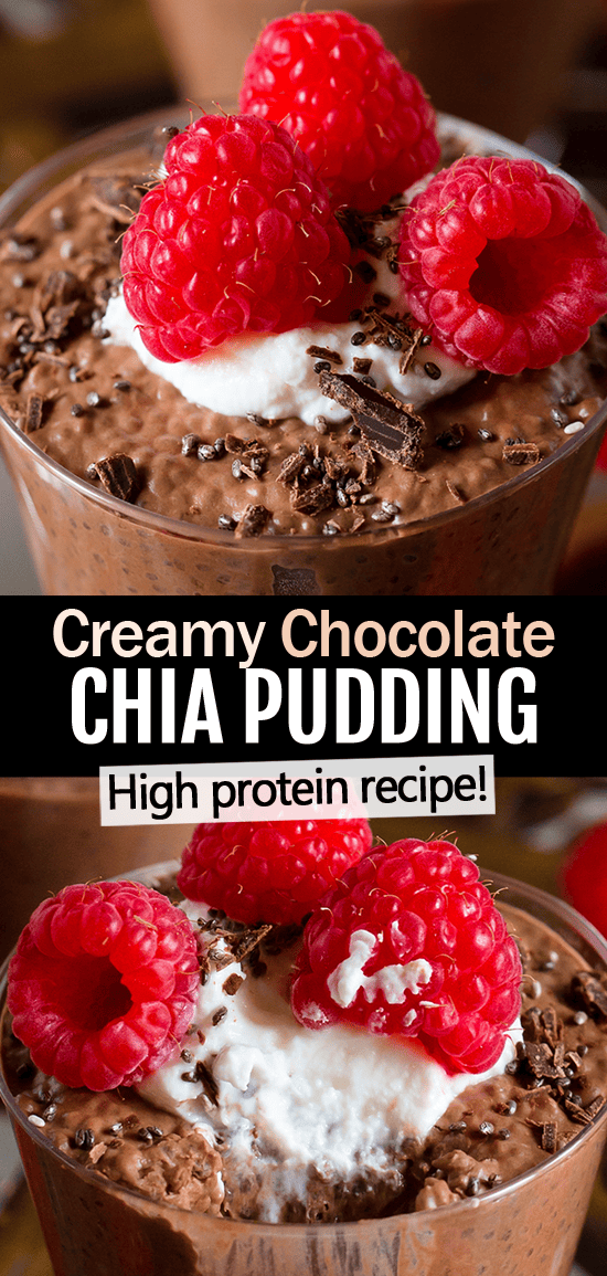 High Protein Chocolate Chia Seed Pudding (Vegan, Gluten Free) High Protein Chocolate Chia Seed Pudding (Vegan, Gluten Free)