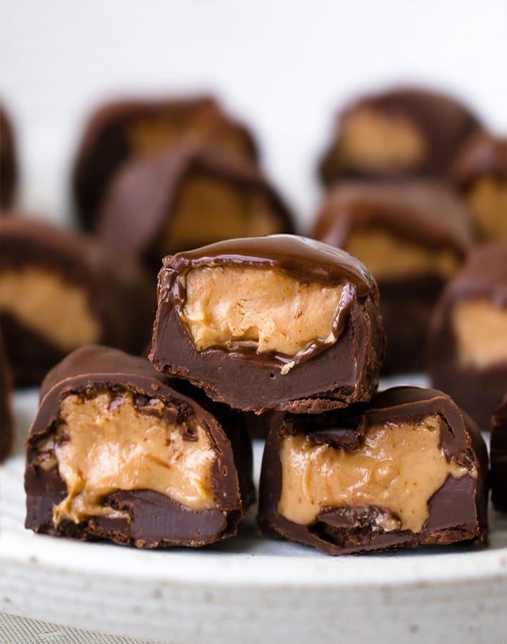 Peanut Butter Ice Cube Tray Chocolates Peanut Butter Ice Cube Tray Chocolates
