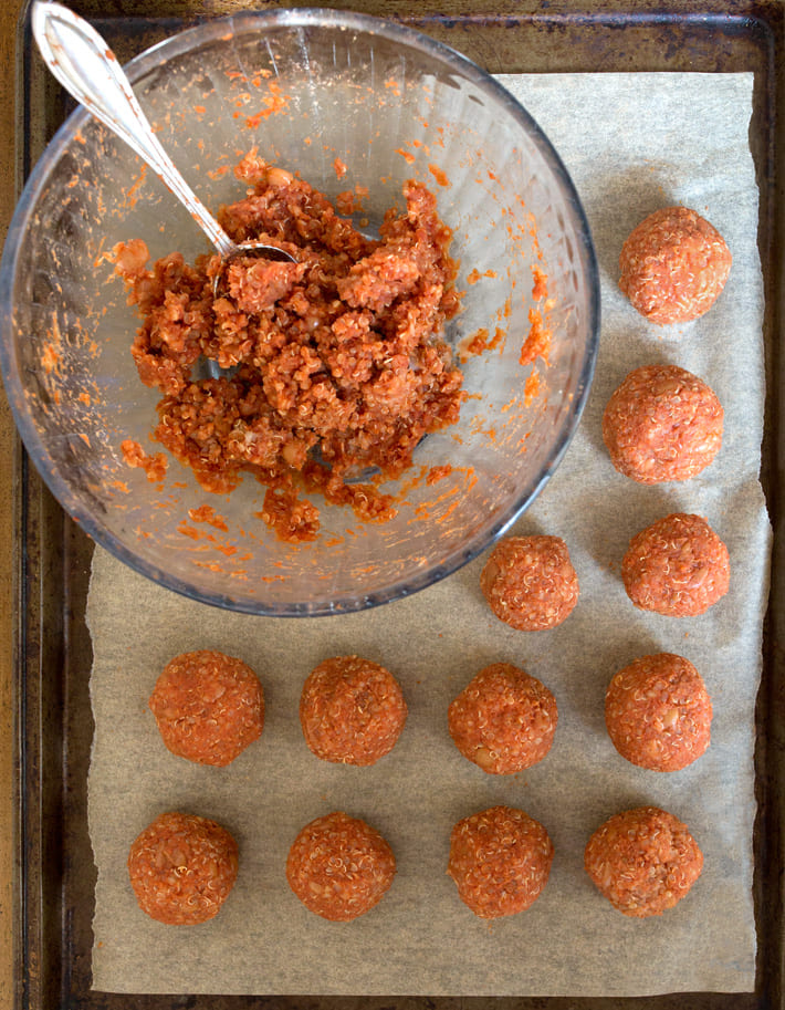 Quinoa Pizza Cheese Balls Quinoa Pizza Cheese Balls
