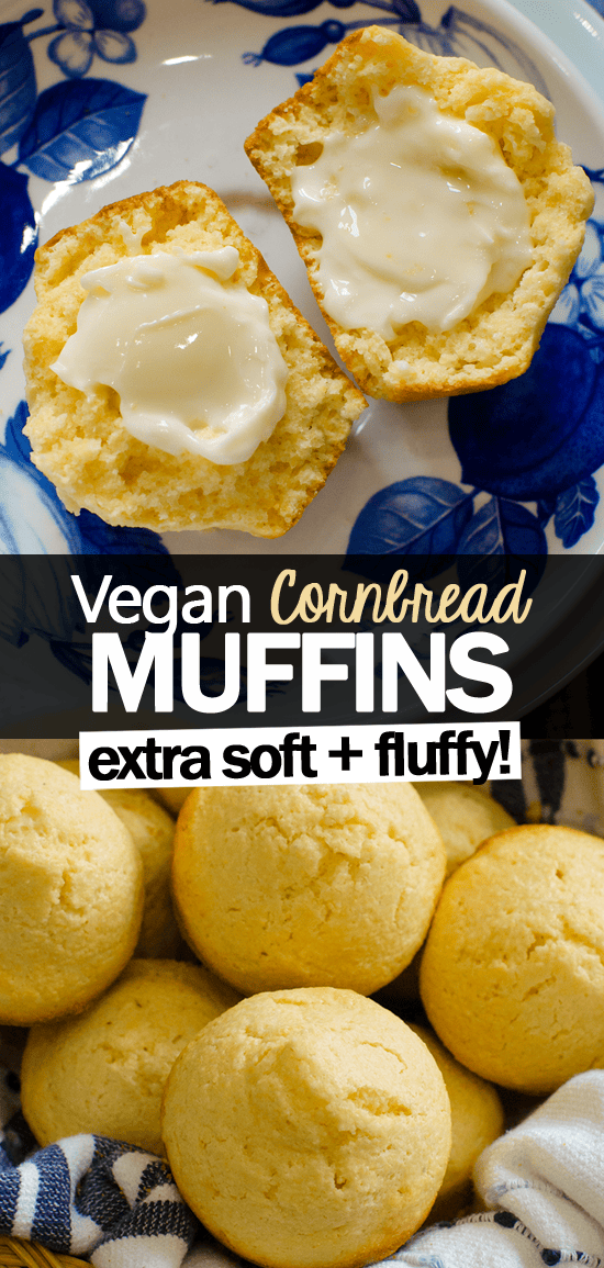 Vegan Cornbread Muffins (Egg Free, Dairy Free) Vegan Cornbread Muffins (Egg Free, Dairy Free)