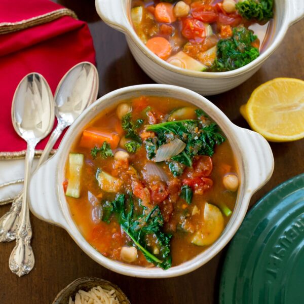 Chickpea Vegetable Soup Recipe